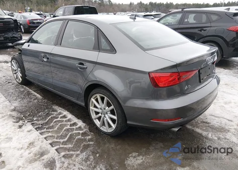 2016 Audi A3 2.0T Premium z USA, uszkodzony, nr VIN WAUB8GFF0G1085056
